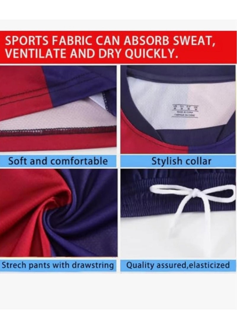 طقم قميص كرة القدم للشباب القابل للتعديل - رقم 19 تدريب للأطفال زي المعجبين كوسبلاي وهدايا رياضية 22 ياردة - Image 3